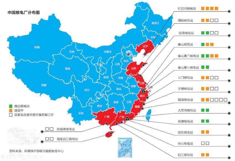 秦皇岛核电站最新进展报告，2020年更新