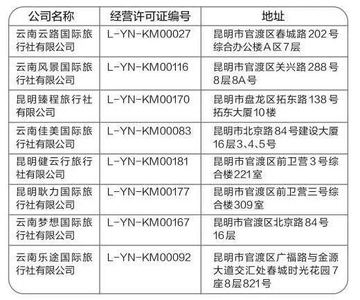 昆明旅行社最新报价,一、昆明旅行社概述