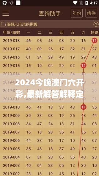 2024今晚澳门六开彩,最新解答解释定义_桌面版51.872