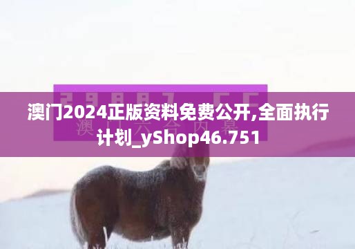 澳门2024正版资料免费公开,全面执行计划_yShop46.751