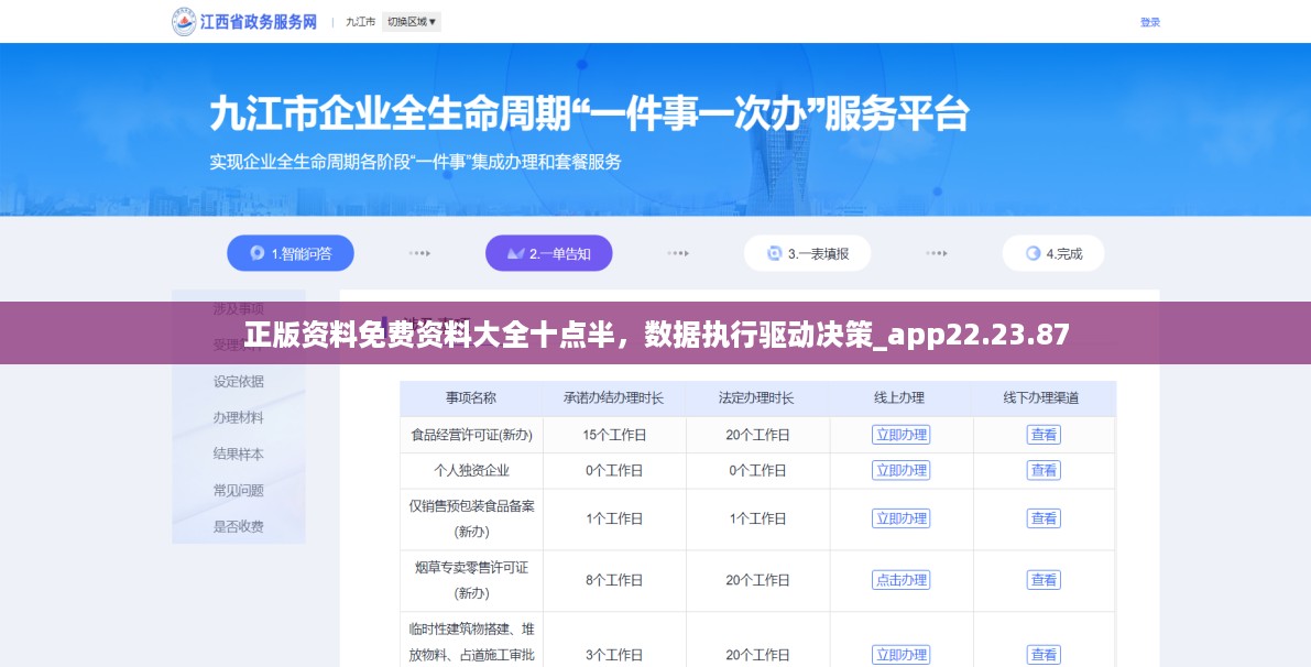 正版资料免费资料大全十点半，数据执行驱动决策_app22.23.87