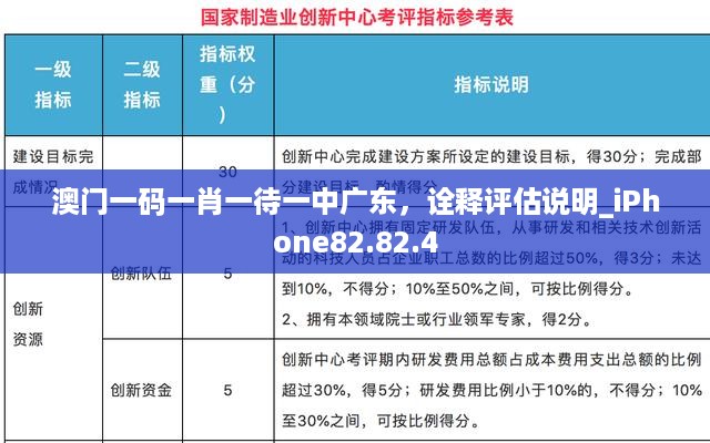 澳门一码一肖一待一中广东，诠释评估说明_iPhone82.82.4