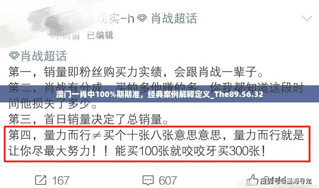 澳门一肖中100%期期准，经典案例解释定义_The89.56.32