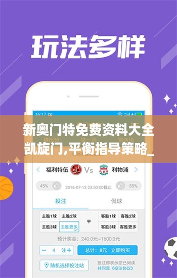 新奥门特免费资料大全凯旋门,平衡指导策略_运动版82.807