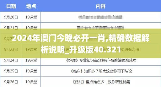 2024年澳门今晚必开一肖,精确数据解析说明_升级版40.321