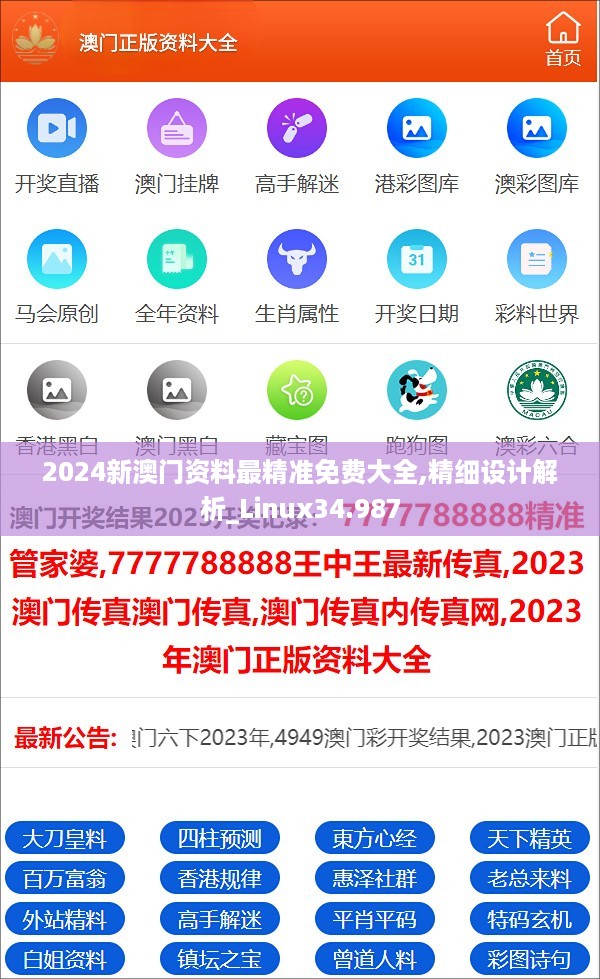 2024新澳门资料最精准免费大全,精细设计解析_Linux34.987