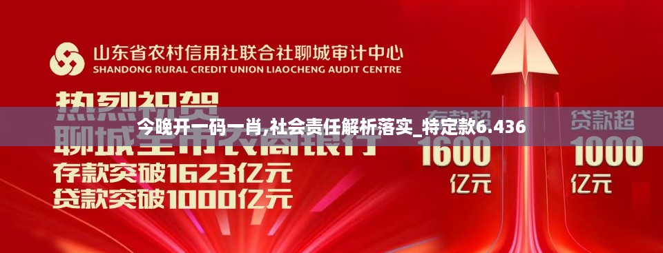 今晚开一码一肖,社会责任解析落实_特定款6.436