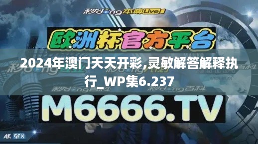 2024年澳门天天开彩,灵敏解答解释执行_WP集6.237