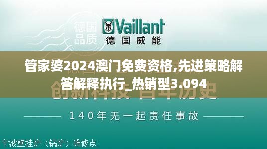 管家婆2024澳门免费资格,先进策略解答解释执行_热销型3.094