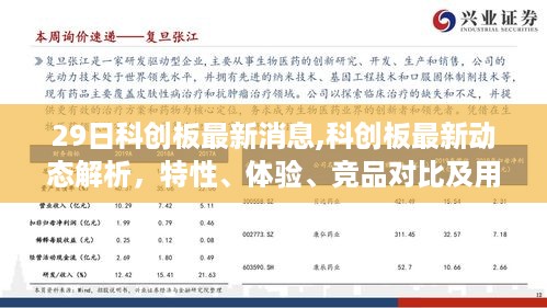 科创板最新动态解析，特性、体验、竞品对比及用户群体深度分析报告