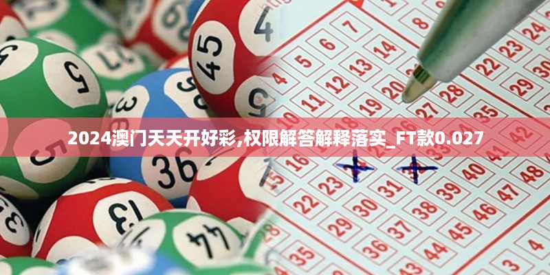 2024澳门天天开好彩,权限解答解释落实_FT款0.027