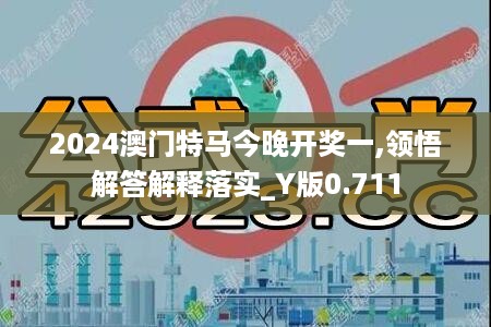 2024澳门特马今晚开奖一,领悟解答解释落实_Y版0.711