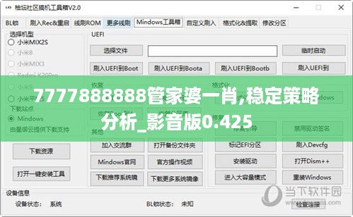 7777888888管家婆一肖,稳定策略分析_影音版0.425