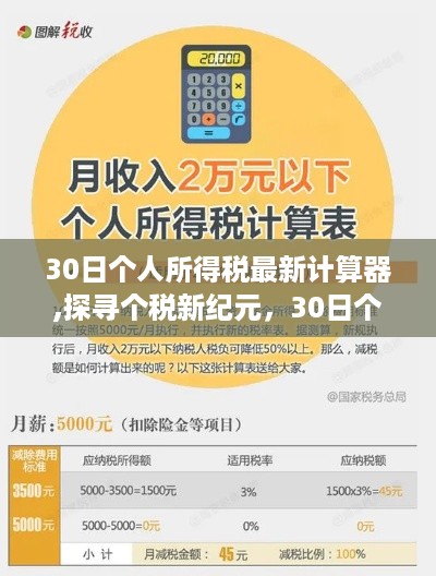 探寻个税新纪元，最新计算器深度解析与影响洞察——关于个人所得税的探讨