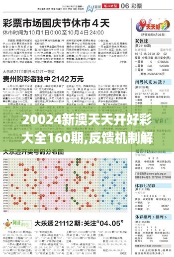 20024新澳天天开好彩大全160期,反馈机制解答落实_优质版3.094