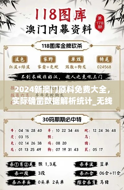 2024新澳门原料免费大全，实际确凿数据解析统计_无线版9.96.270