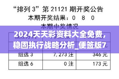 2024天天彩资料大全免费，稳固执行战略分析_便签版7.56.829