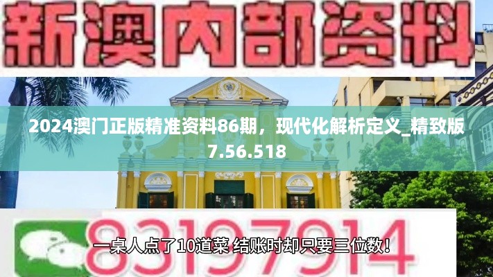 2024澳门正版精准资料86期，现代化解析定义_精致版7.56.518