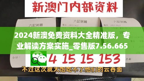 2024新澳免费资料大全精准版，专业解读方案实施_零售版7.56.665