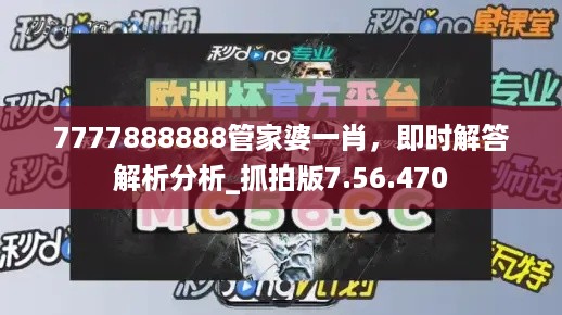 7777888888管家婆一肖，即时解答解析分析_抓拍版7.56.470