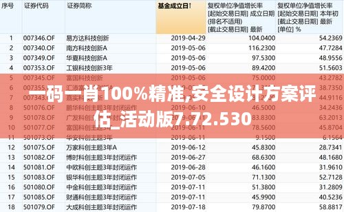 一码一肖100%精准,安全设计方案评估_活动版7.72.530