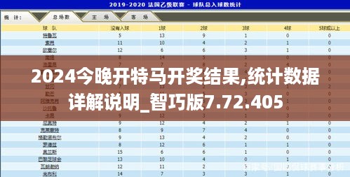 2024今晚开特马开奖结果,统计数据详解说明_智巧版7.72.405