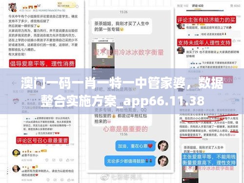 澳门一码一肖一特一中管家婆，数据整合实施方案_app66.11.38