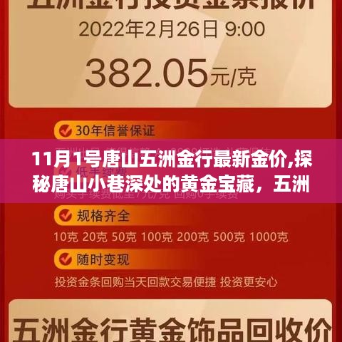 探秘唐山小巷深处的黄金宝藏，五洲金行最新金价揭秘之旅