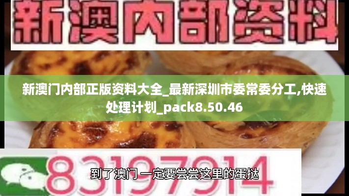 新澳门内部正版资料大全_最新深圳市委常委分工,快速处理计划_pack8.50.46