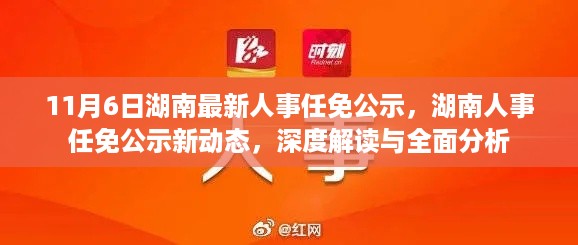 湖南人事任免公示新动态，深度解读与全面分析（11月6日最新更新）