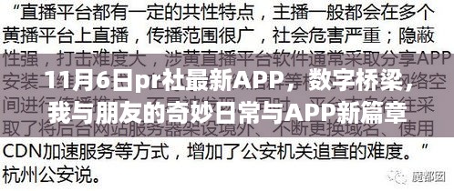 数字桥梁，与朋友共度的奇妙日常，11月6日APP新篇章开启