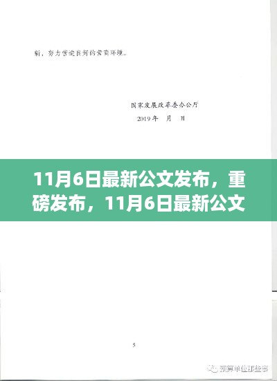 重磅解读，最新公文发布内容及其影响分析（11月6日更新）