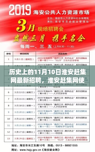 历史上的11月10日淮安赶集网招聘详解及最新功能指南