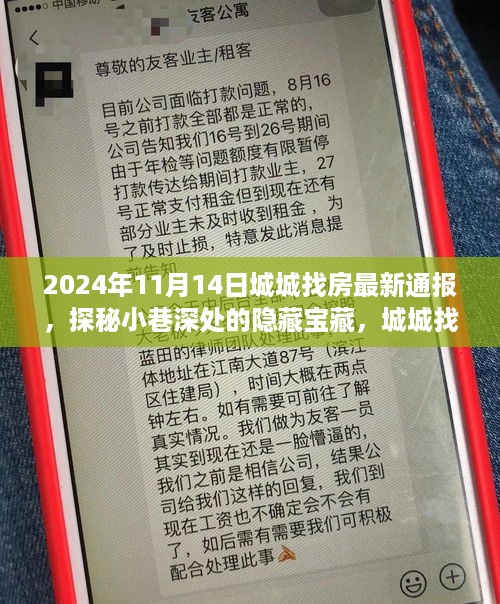 城城找房最新发现，探秘特色小店，揭秘小巷深处的隐藏宝藏（2024年11月14日通报）