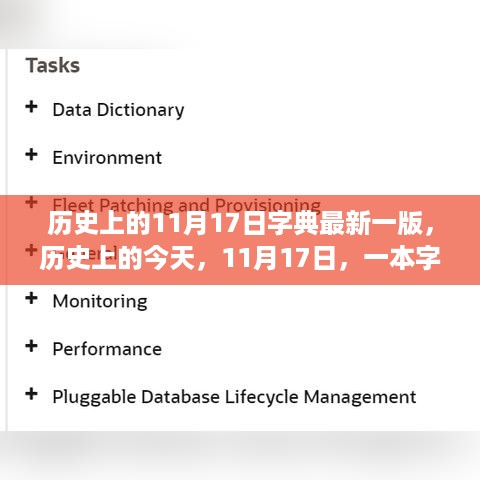 历史上的今天，字典启示与成长之路——纪念11月17日字典新版发布