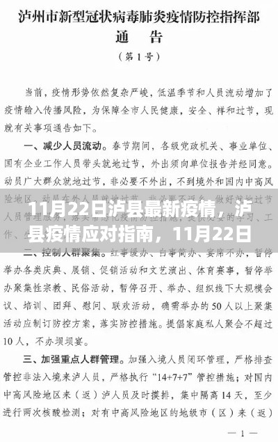 泸县疫情最新动态及应对指南，11月22日泸县疫情防护与应对步骤详解