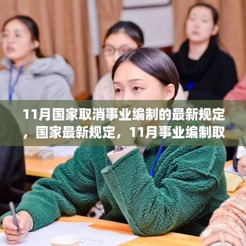 11月国家取消事业编制最新规定下的应对策略，步骤详解