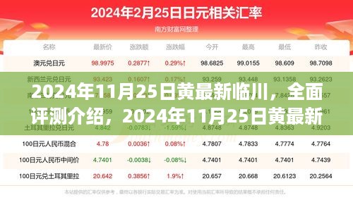 2024年11月25日黄最新临川产品全面评测与深度剖析