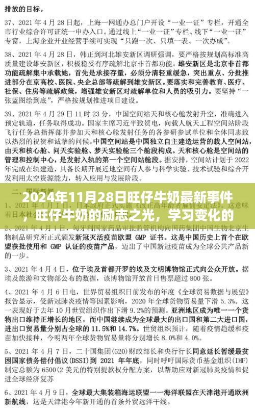 旺仔牛奶励志之光，学习变化的力量与自信的滋养（最新事件报道）