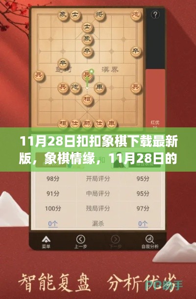 11月28日象棋情缘，下载最新版扣扣象棋，共度温馨棋局时光