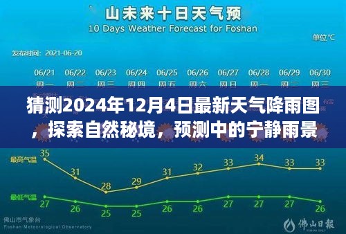 探索自然秘境，预测中的宁静雨景与启程寻找内心平和角落的启示（最新天气降雨图预测）