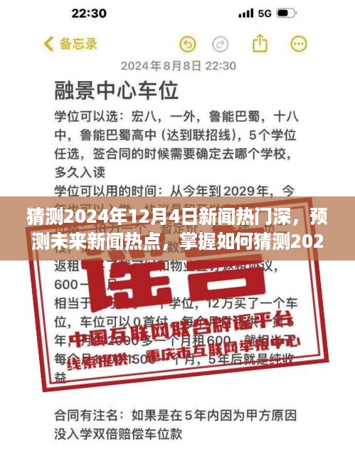 预测2024年12月4日新闻热点，深度分析与猜测技能