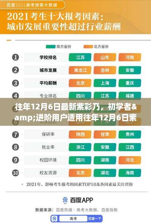 往年12月6日紫彩乃制作攻略，初学者与进阶用户全指南