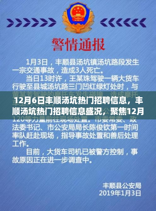 聚焦丰顺汤坑招聘盛况，就业热潮与影响揭秘