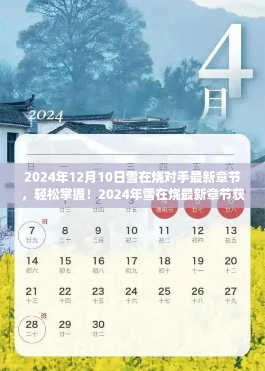 雪在烧最新章节获取攻略，从零开始进阶阅读之旅