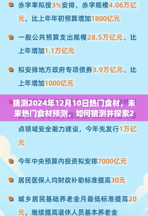 探索未来热门食材，预测与探索2024年热门食材之旅。