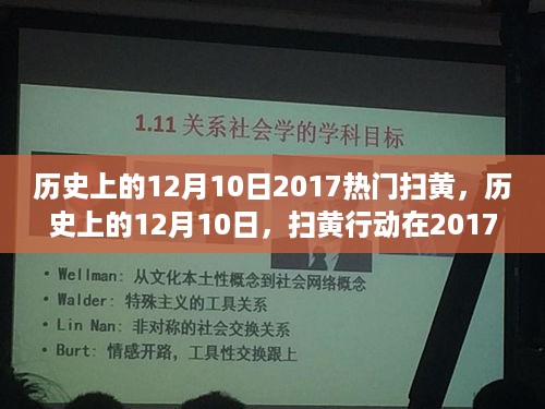 历史上的扫黄行动，回顾2017年扫黄行动的影响与反思