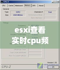 ESXi环境下查看实时CPU频率的详细教程与指南