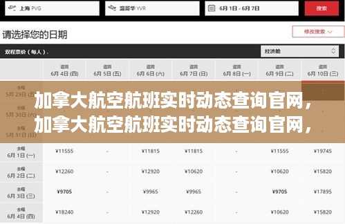 加拿大航空航班实时动态查询官网，探索航空旅行的数字化新时代新体验