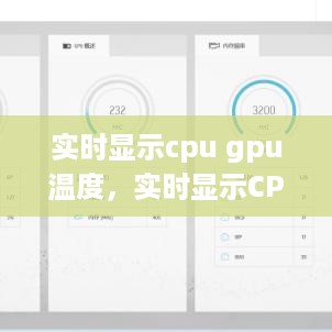 硬件状态实时监控，CPU与GPU温度显示及性能优化指南